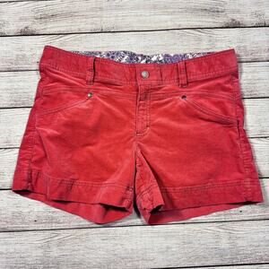 Athleta Red Women's Corduroy Shorts